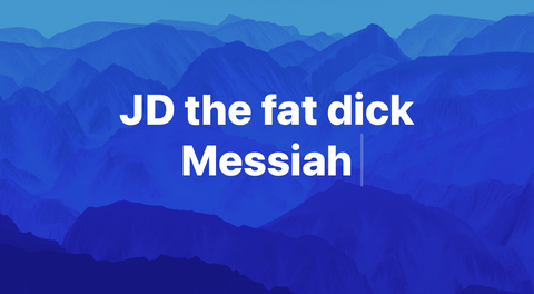 jdthemessiah onlyfans leaked picture 2