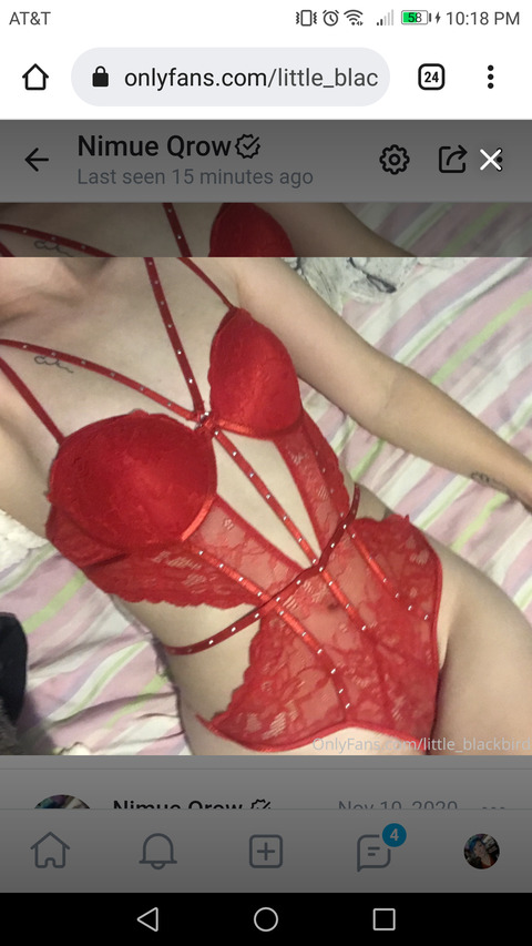 little_blackbird onlyfans leaked picture 2