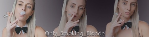 only_smoking_blonde onlyfans leaked picture 2