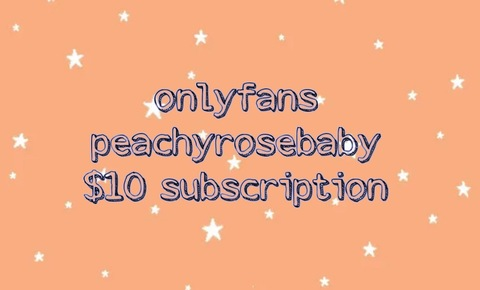 peachyrosebaby onlyfans leaked picture 2