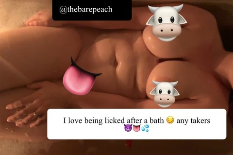 thebarepeach onlyfans leaked picture 2