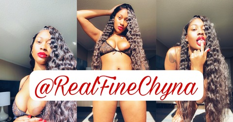 therealfinechyna onlyfans leaked picture 2